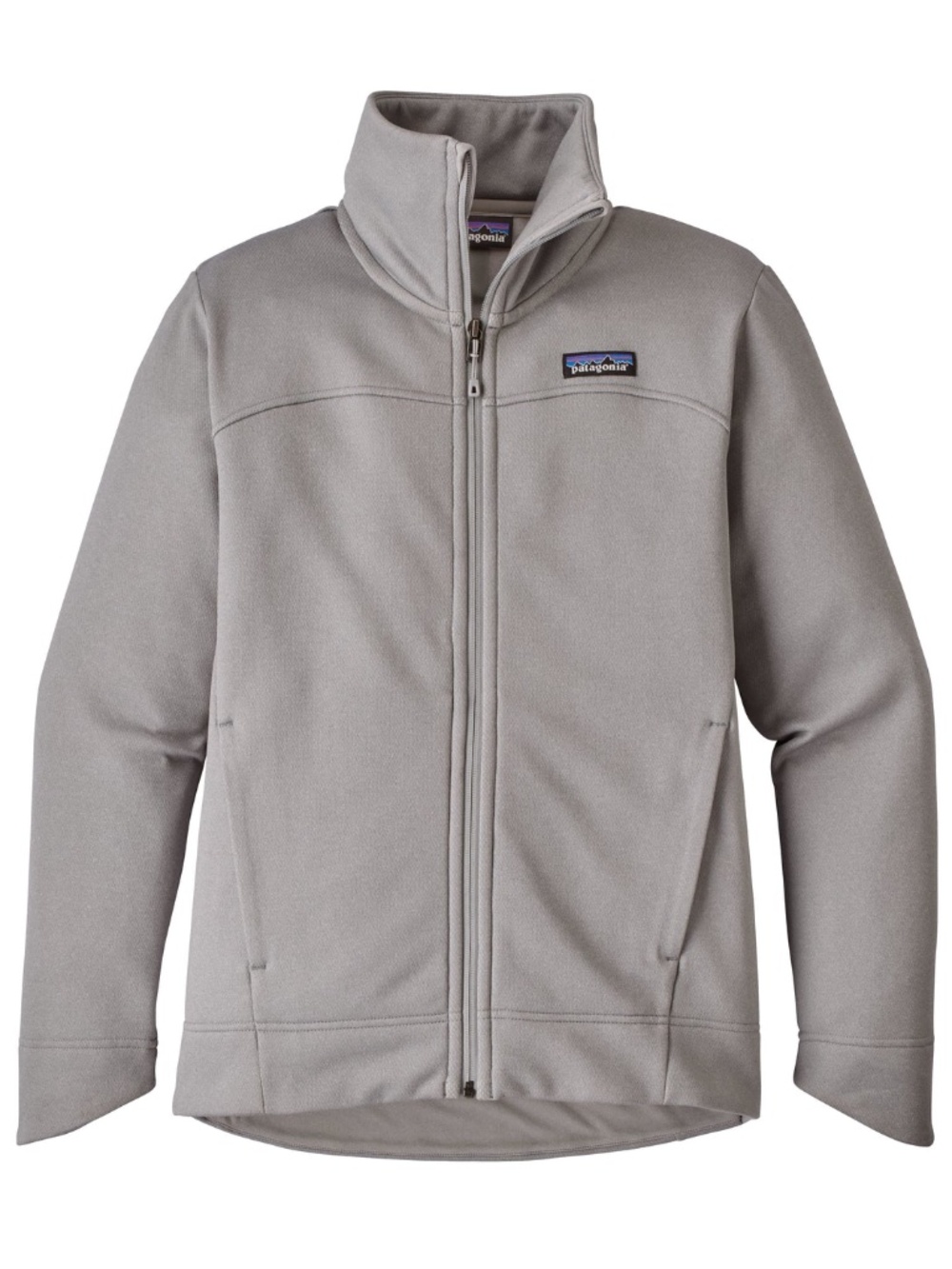 Patagonia Ukiah Full Zip Fleece Jacket Women's Large Drifter Grey
